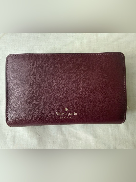 kate spade Handbags - Kate Spade New York Bifold Wallet in Mulberry/Berry